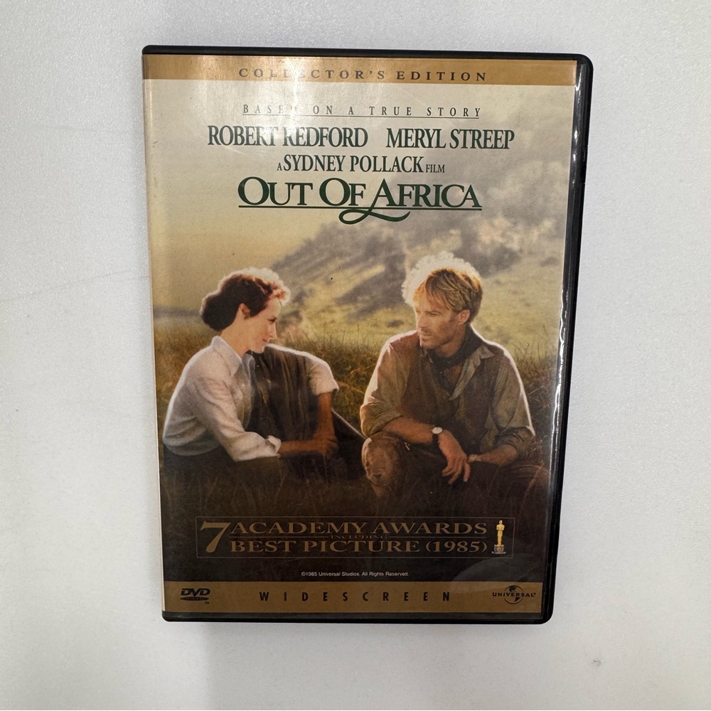 Out of Africa (DVD, 1985) Testing, Working